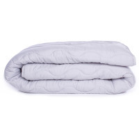 Ковдра MirSon антиалергенна EcoSilk всесезонна №9007 Eco Light Gray 220x240 см (2200005994375)