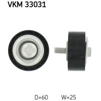 Ролик натягувача ременя SKF VKM 33031