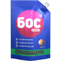 Засіб для видалення плям БОС плюс Color гель кисневий для кольорових тканин 500 мл (4823015909238)