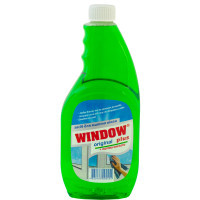 Засіб для миття скла Window Plus З оцтовою кислотою запаска 500 мл (4820167000455)