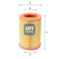 Повітряний фільтр для автомобіля UFI 27.195.00