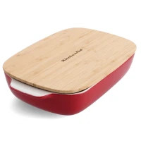 Форма для випікання KitchenAid з кришкою керамогранітна 3,8 л Червона (CC006108-001)