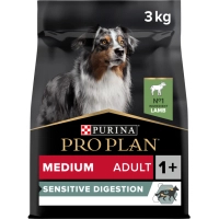 Сухий корм для собак Purina Pro Plan Medium з чутливим травленням (ягня) 3 кг (7613035214798)