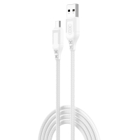 Дата кабель USB 2.0 AM to Micro 5P 1.0m braided white XO (NB235_M_White)