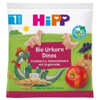Дитячі снеки HiPP Органічні з журавлиною та чорною смородиною 30 г (1999028)