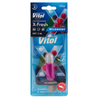 Ароматизатор для автомобіля Vitol X-Fresh Wildberry (VF04)