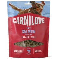 Ласощі для собак Carnilove Soft Snack Salmon with Thyme 200 г (8595602582662)