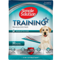 Пелюшки для собак Simple Solution Training Premium Dog Pads 50 шт 58х60 см (0010279134016)