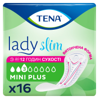 Урологічні прокладки Tena Lady Slim Mini Plus 16 шт. (7322540852868)