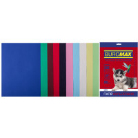 Папір Buromax А4, 80g, DARK+PASTEL, 10colors, 20sh (BM.27211120-99)