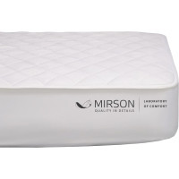 Наматрацник MirSon №5005 Exclusive Line Native звичайний з резинкою по периметру 140x200 см (2200005333952)