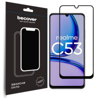 Скло захисне BeCover Realme C53 Black (710105)