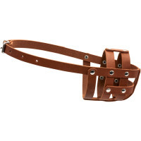 Намордник для собак Collar м'який №0 (спанієль) коричневий (06336)
