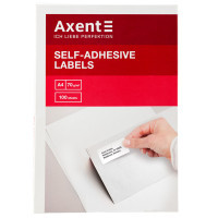 Етикетка самоклеюча Axent 70x67,7 (12 на листі) с/кл (100 листів) (2473-A)
