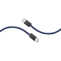 Дата кабель USB-C to USB-C 1.2m Promate (ecoline-cc120.navy)
