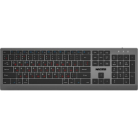 Клавіатура Maxxter KBW-01G-UA Wireless UA Gray (KBW-01G-UA)