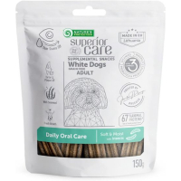 Ласощі для собак Nature's Protection Superior Care White Dogs Daily Oral Care 150 г (KIKNPSC47652)