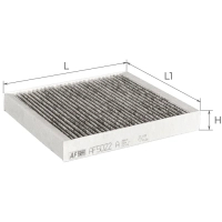 Фільтр салону ALPHA FILTER AF5022a