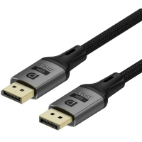 Кабель мультимедійний DisplayPort M to DisplayPort M 1.5m V2.1 16K black ColorWay (CW-CBDP091-BK)