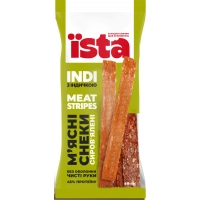 Мʼясні снеки ЇSTA Meat Stripes INDI сирокопчені 60 г (is.07345)