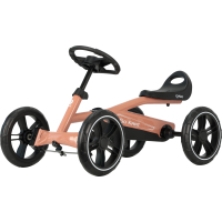 Веломобіль QPlay велокарт дитячий Go Kart Nude Pink (GK-01GoKartNudePink)