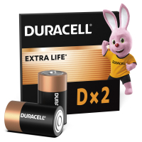 Батарейка Duracell D LR20 лужна 2шт. в упаковці (81545439/5005987/5014435)