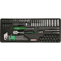 Набір інструментів Toptul 1/4" 72од. (GCAT7202)