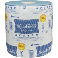 Паперові рушники Кохавинка Сині 150 м 1 шар 1 рулон (4820032450156)