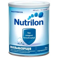 Дитяча суміш Nutrilon Мальабсорбція, 400 г (8718117608430)
