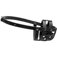 Намордник для собак Collar м'який №0 (спанієль) чорний (06331)