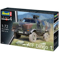 Збірна модель Revell Бронеавтомобіль ATF Dingo 1 рівень 4 масштаб 1:72 (RVL-03345)