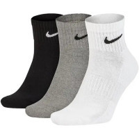 Шкарпетки Nike U NK EVERYDAY CUSH ANKLE 3PR SX7667-964 38-42 3 пари Білий/Чорний/Сірий (194955549216)