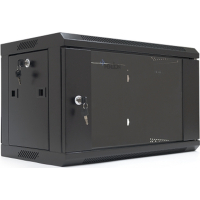 Шафа настінна Merlion 6U 19" 600*350*367 (Ш*Г*В)мм, black (MI3-6306 / 36527)