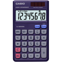 Калькулятор Casio SL-300VERA-WA-EP, темно-синій (CALC-CAS-SL-300VERA)