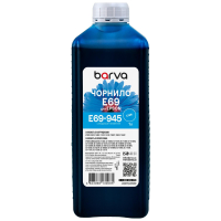 Чорнило Barva Epson T69, 1 л, Pigm, Cyan (E69-945)