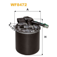 Фільтр паливний Wixfiltron WF8472