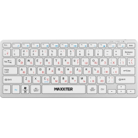 Клавіатура Maxxter KBW-C01S-UA Wireless UA White (KBW-C01S-UA)