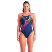 Купальник Arena Ripples Swimsuit V Back B 009021-780 синій 44 (3468337506119)