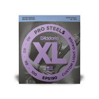 Струни для гітари D'Addario XL ProSteels Bass Custom Light (40-100) (EPS190)