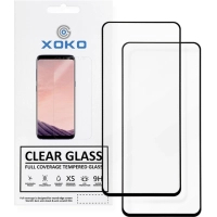 Скло захисне XoKo Full Cover Ultra-Thin Oppo A76 Black 2 pcs (XK-FCU-OP-A76)