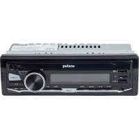 Автомагнітола PULSO RGB, USB, FM, RCA, LCD-дисплей, 4х50 Вт (P110411)