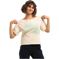 Футболка Turbat Misool Wmn cloud cream/green - L - бежевий/бірюзовий (012.004.6336)