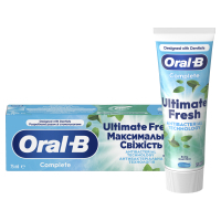 Зубна паста Oral-B Complete Абсолютна свіжість Екстрапрохолодна м'ята 75 мл (8006530254854)