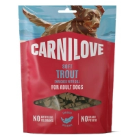 Ласощі для собак Carnilove Soft Snack Trout with Dill 200 г (8595602582631)