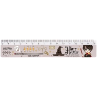 Лінійка Kite пластикова Harry Potter, 15 см (HP26-090)