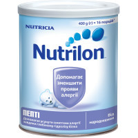 Дитяча суміш Nutrilon Пепті молочна 400 г (8718117601653)