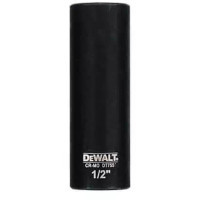 Торцева головка DeWALT ударна "IMPACT" 1/2" х 19 мм, подовжена, шестигранна (DT7553)