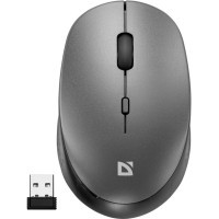 Мишка Defender Auris MB-027 Silent Wireless Grey (52029)