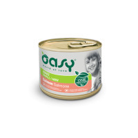 Консерви для собак OASY One Animal Protein ADULT Small/Mini з лососем 200 г (8053017344386)