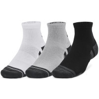 Шкарпетки Under Armour 1379510-011 Performance Tech 3 пари Qtr сірий LG (196884003012)
